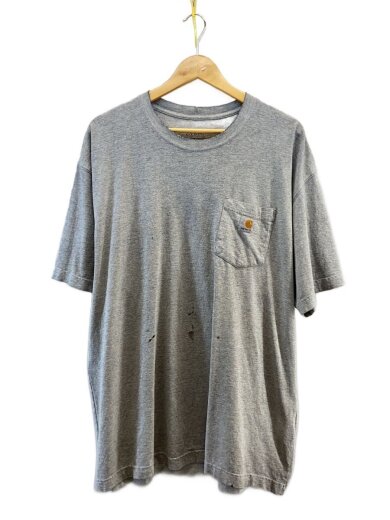 商品画像：Tシャツ/XL/コットン/GRY/無地/K87HGY 1