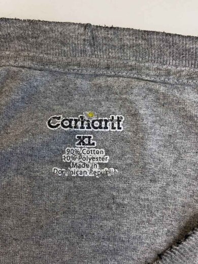 商品画像：Tシャツ/XL/コットン/GRY/無地/K87HGY 3