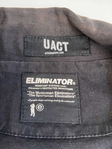 商品画像：ELIMINATORUACT/archive/ボタン欠損/ジャケット/--/--/BLK/無地// 3