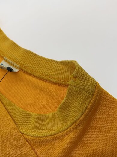 商品画像：70s/バータグ/HERITAGE/7分袖カットソー/S/コットン/YLW/無地 6