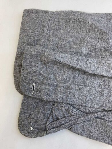 商品画像：40s/ロング丈/resistex/長袖シャツ/--/コットン/GRY/無地// 4