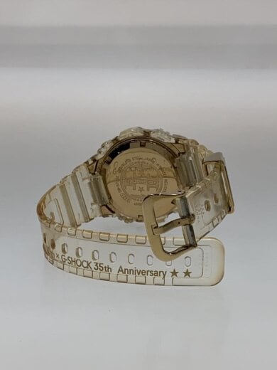 商品画像：クォーツ腕時計/デジタル/ラバー/GLD/DW-5735E// 4
