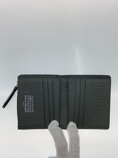商品画像：2つ折り財布/レザー/GRY/メンズ// 4