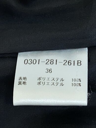 商品画像：ツイルダブルクロスオールインワン/36/ポリエステル/BLK/0301-281-261b/ツナギ 5