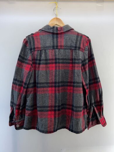 商品画像：50s/60s/長袖シャツ/--/ウール/RED/チェック 2