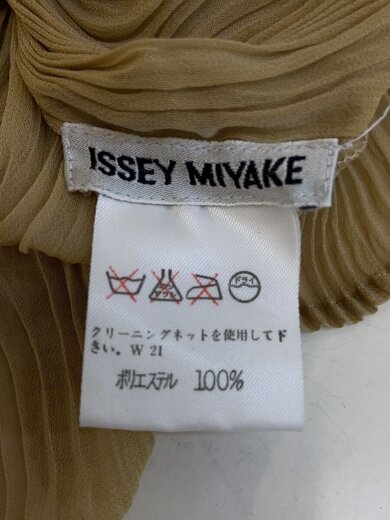 商品画像：1993AW/プリーツ/長袖ブラウス/L/ポリエステル/CML/無地/IM33-FK808 3