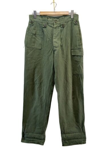 商品画像：ベルギー軍/80s/ボトム/--/--/KHK/無地 1