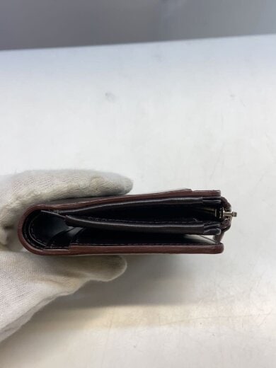画像：GANZO2つ折り財布/--/BRW/無地/メンズ4