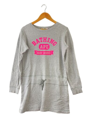 商品画像：00s/スウェットワンピース/長袖ワンピース/S/コットン/GRY// 1