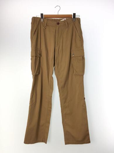 画像：uniform experimentボトム/カーゴパンツ/1/S相当/コットン/カーキ/無地1