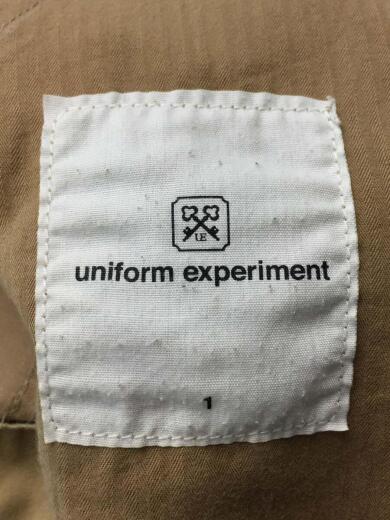 画像：uniform experimentボトム/カーゴパンツ/1/S相当/コットン/カーキ/無地4