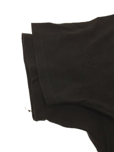 商品画像：Tシャツ/半袖/L/コットン/ブラック/8ボール/プリント割れアリ/袖口ほつれアリ// 5