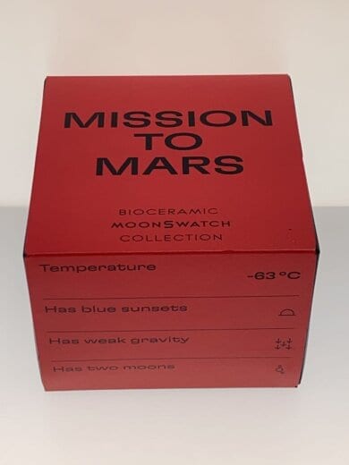 商品画像：OMEGA×SWATCH_ムーンスウォッチ_ミッショントゥザマーズ_QZ_CE/ナイロン_42mm/アナログ 6