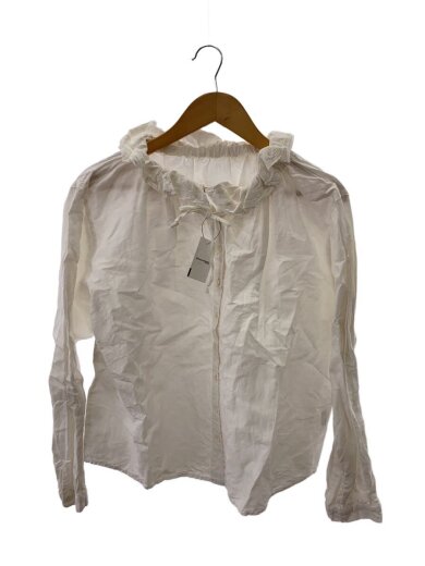 商品画像：長袖シャツ/FREE/リネン/WHT/01204-1586 1