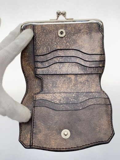 商品画像：2つ折り財布/レザー/BRW/メンズ 4