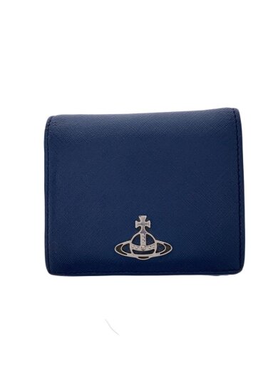 商品画像：2つ折り財布/レザー/BLU/レディース/saffiano woman billfold// 1