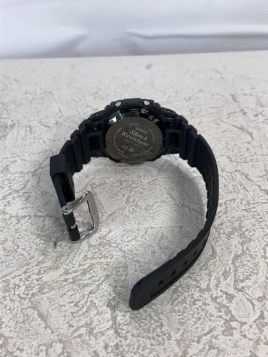 商品画像：ソーラー腕時計_G-SHOCK/デジタル/ラバー/BLK/BLK/SS 4