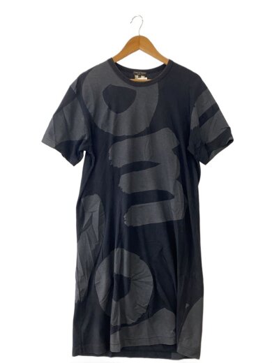 商品画像：Tシャツ/L/コットン/BLK/プリント/PQ-T046 1