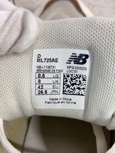 商品画像：ML725/ホワイト/26.5cm/WHT// 5