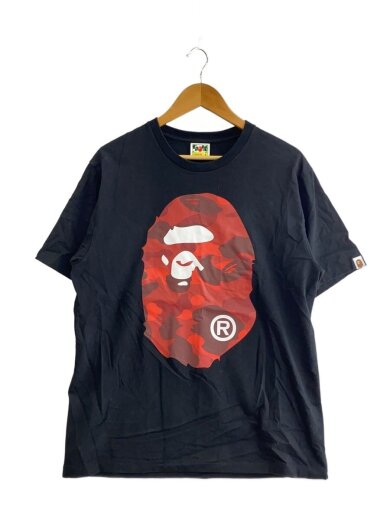 商品画像：Tシャツ/L/コットン/BLK/プリント/001TEJ801020M/COLOR CAMO BIG APE HEAD// 1