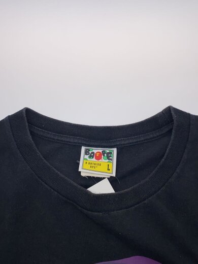 商品画像：Tシャツ/L/コットン/BLK/プリント/001tej301015m// 6