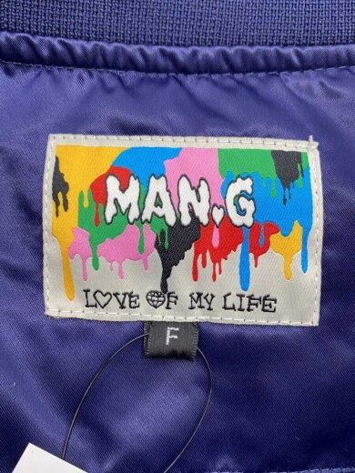 商品画像：MAN.G/ナイロンジャケット/FREE/ポリエステル/NVY/MGMOT23FW107GY 3