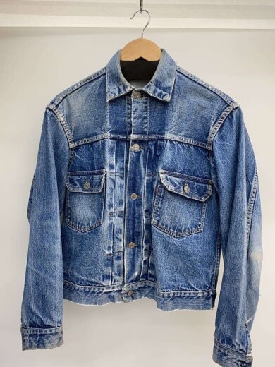 商品画像：507XX/50s～60s/紙パッチ/両面タブ/BIG E/均等V/刻印無/IDG// 1