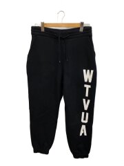 STENCIL TROUSER/21AW/2/コットン/BLK