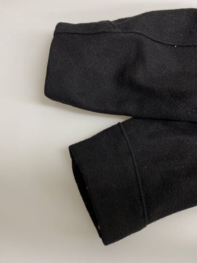 商品画像：ウールシングルライダース/ジャケット/38/ウール/BLK 4