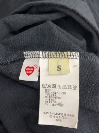 商品画像：長袖Tシャツ/S/コットン/BLK/hm30cs050 4