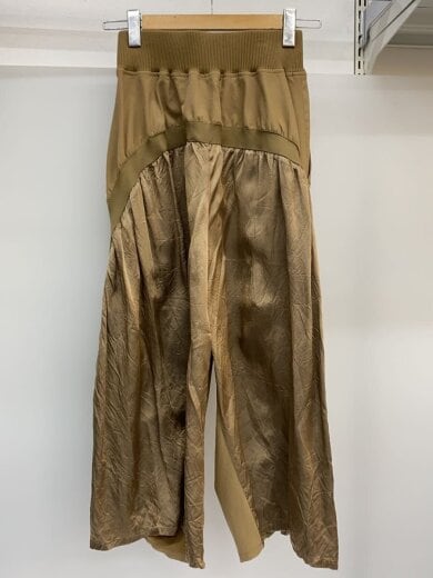 商品画像：ポリエステルチノパンツ/サテンドッキング/サルエルパンツ/S/ポリエステル/CML/ZU01FF274 2