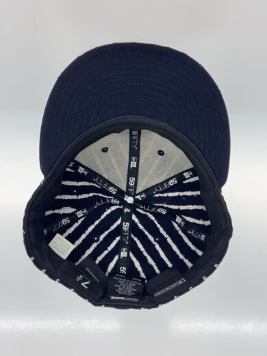 商品画像：Text Stripe New Era/19SS/キャップ/7 3/4/BLK/メンズ 4