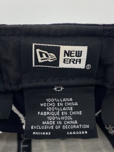 商品画像：Text Stripe New Era/19SS/キャップ/7 3/4/BLK/メンズ 6