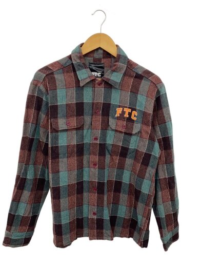 商品画像：23SS/PLAID WORK SHIRT/長袖シャツ/L/コットン/マルチカラー/チェック/FTC023SPSH 1