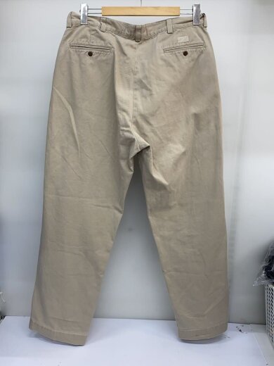 商品画像：USA製/ストレートパンツ/35/コットン/BEG/無地 2