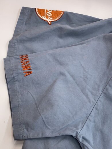 商品画像：半袖シャツ/L/コットン/BLU/無地/kbzss24sh080 6