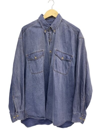 商品画像：90s/OLD GAP/紺タグ/長袖シャツ/XL/コットン/BLU 1