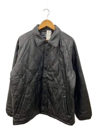 商品画像：キルティングジャケット/XL/レザー/BLK/CLG-JK 022-006 1