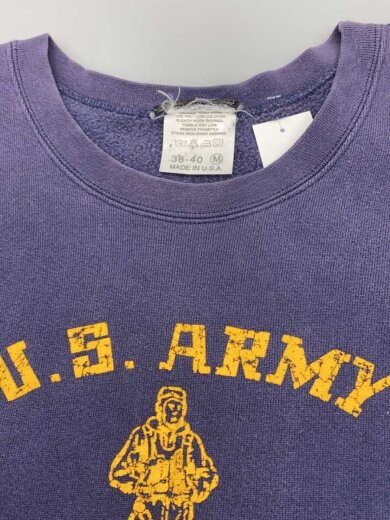 商品画像：USA製/US.ARMY/USAF/スウェット/M/コットン/NVY 7