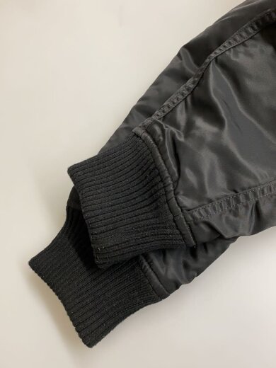 商品画像：フーデッドリブフライトジャケット/フライトジャケット/XL/ナイロン/BLK/TA1571-001 6