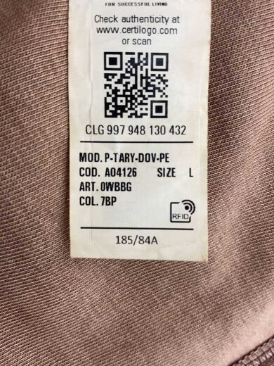 商品画像：スウェットパンツ/ボトム/L/コットン/BRW/無地// 4