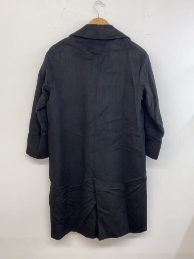 商品画像：ウールカシミヤリバーコート/34/ウール/BLK 2