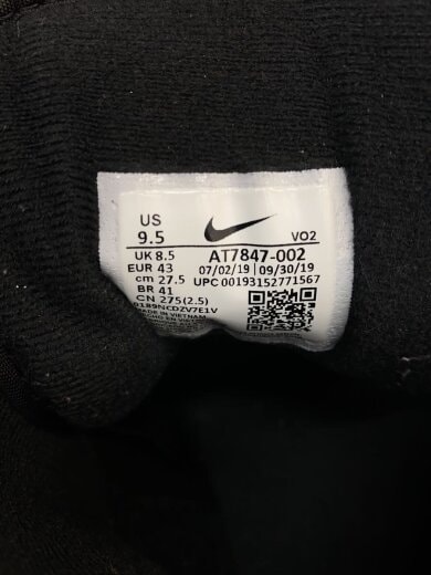 商品画像：AIR BARRAGE MID/エアバラージ ミッド/ブラック/AT7847-002/27.5cm/BLK 5