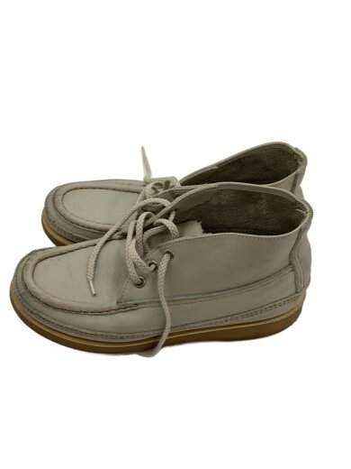 商品画像：ブーツ/24.5cm/WHT/レザー 1