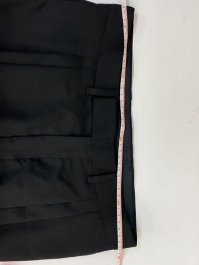 商品画像：クリス期/ワイドスラックス/42/ウール/BLK/無地 6