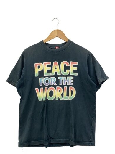 商品画像：PEACE/Tシャツ/3/コットン/BLK// 1