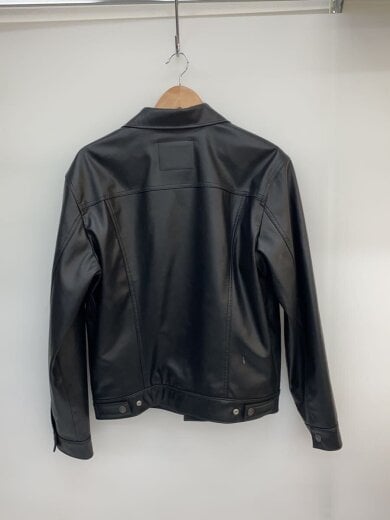 商品画像：レザージャケット・ブルゾン/M/フェイクレザー/BLK/PC9-A5019-0000 2
