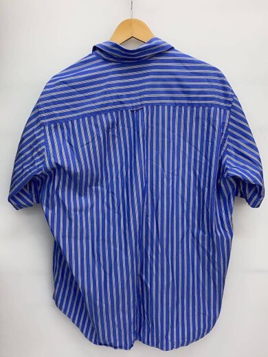 商品画像：25ss/STRIPE SHIRT/半袖シャツ/XL/コットン/BLU/ストライプ 2
