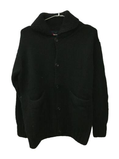 画像：その他ブランドBBA ASSOCIATION/カーディガン(厚手)/3/カシミア/BLK/無地1