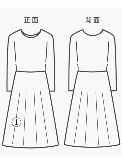 商品画像：ワンピース/38/ポリエステル/GRN/チェック 8